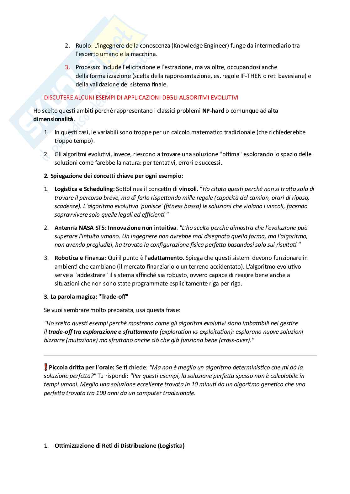 Sistemi esperti e Soft Computing - Appunti completi corso + Domande esame Orale e Guida Esercitazione Pag. 16