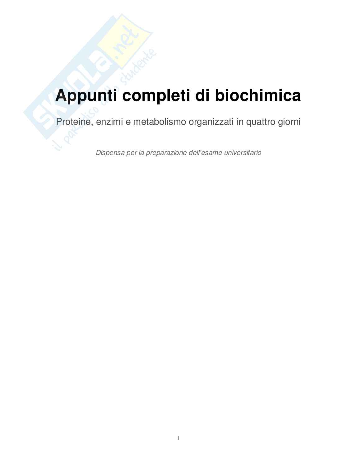 Biochimica Pag. 1