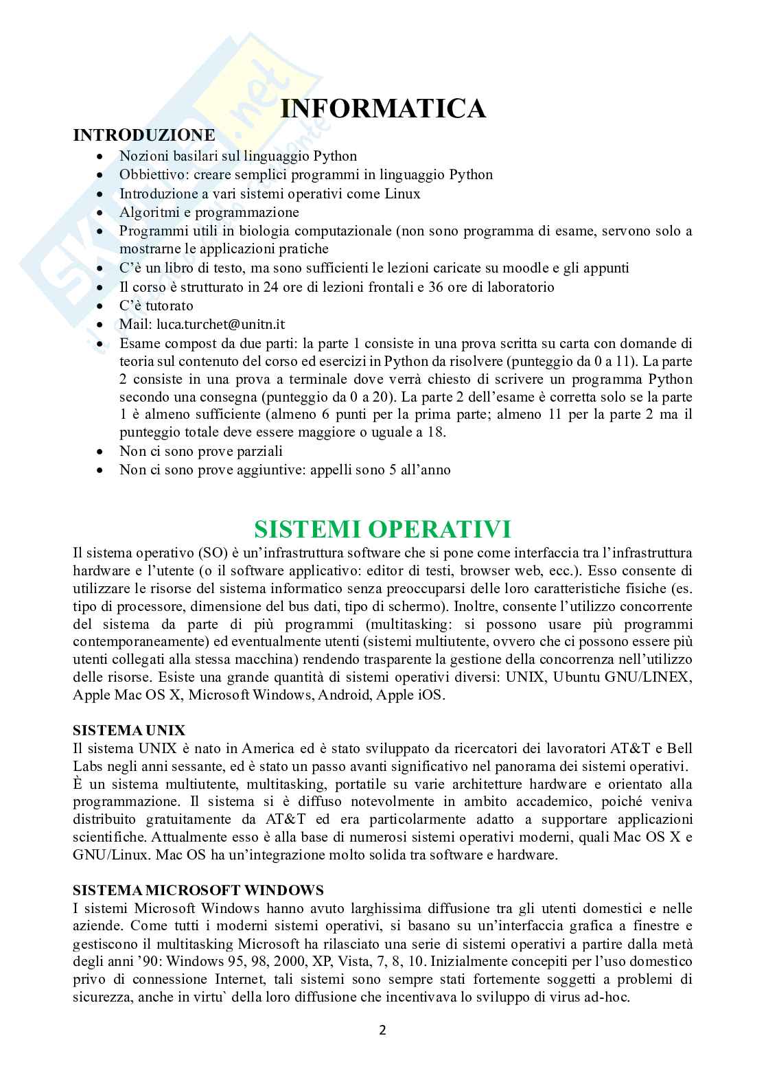 Informatica Pag. 2