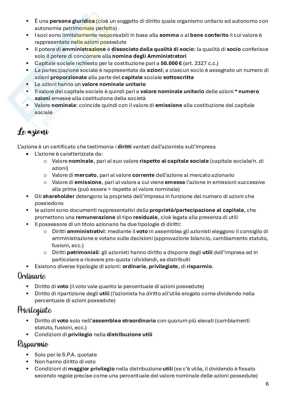Lezioni complete Decisioni di impresa Pag. 6
