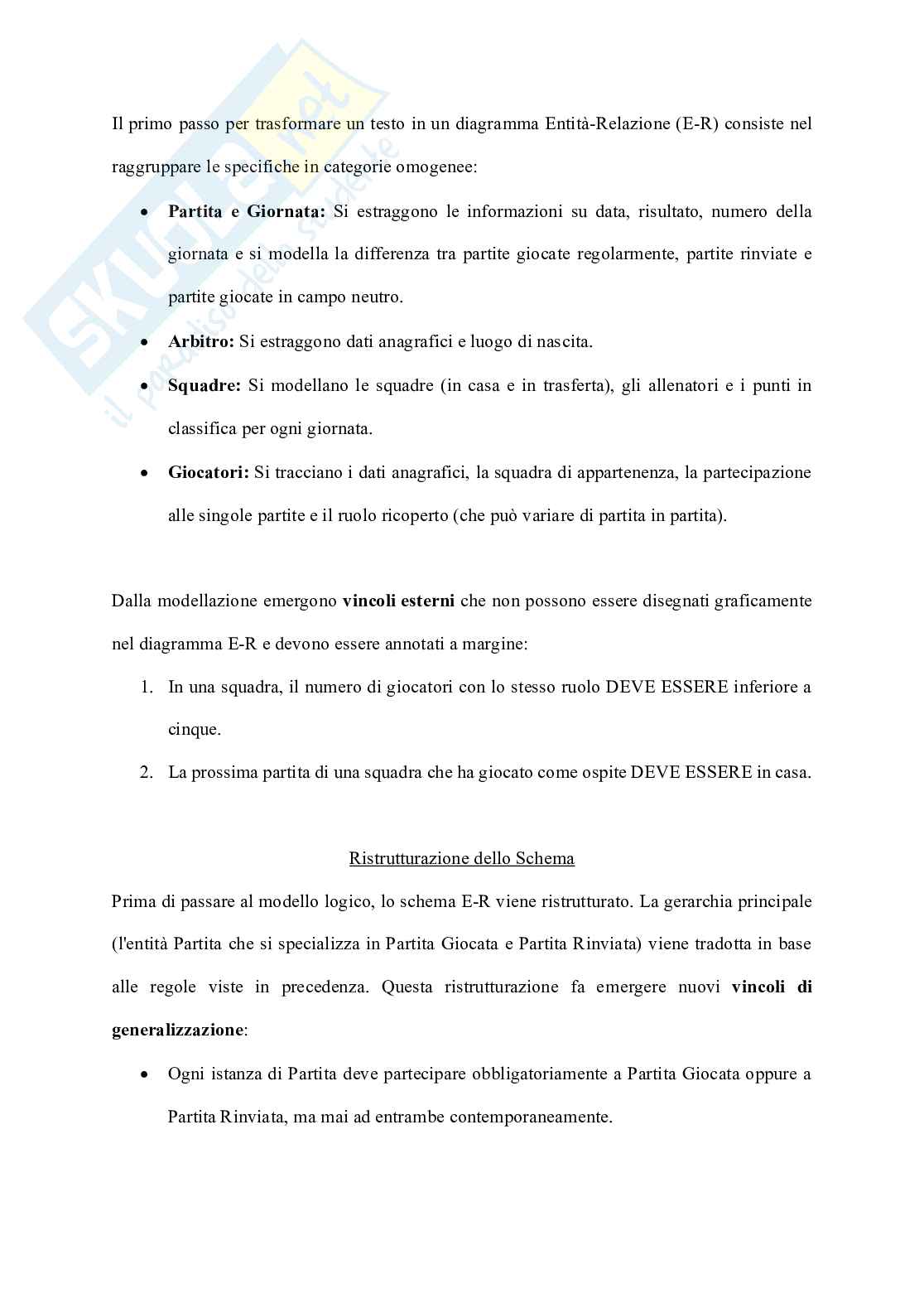 Appunti Basi di dati + Esercizi svolti (SQL, Algebra, E-R) Pag. 81