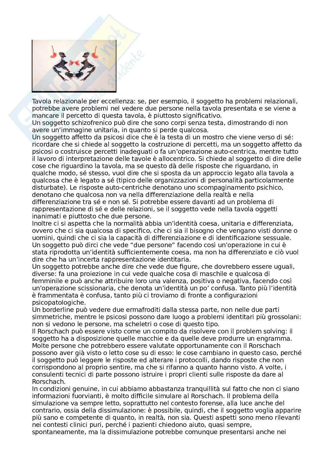 Psicologia clinica forense Pag. 71
