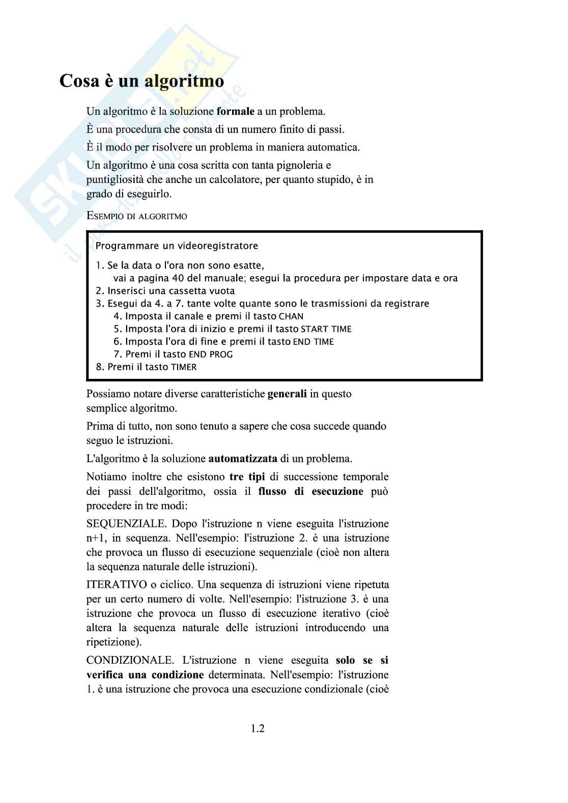 Appunti di Informatica Pag. 2