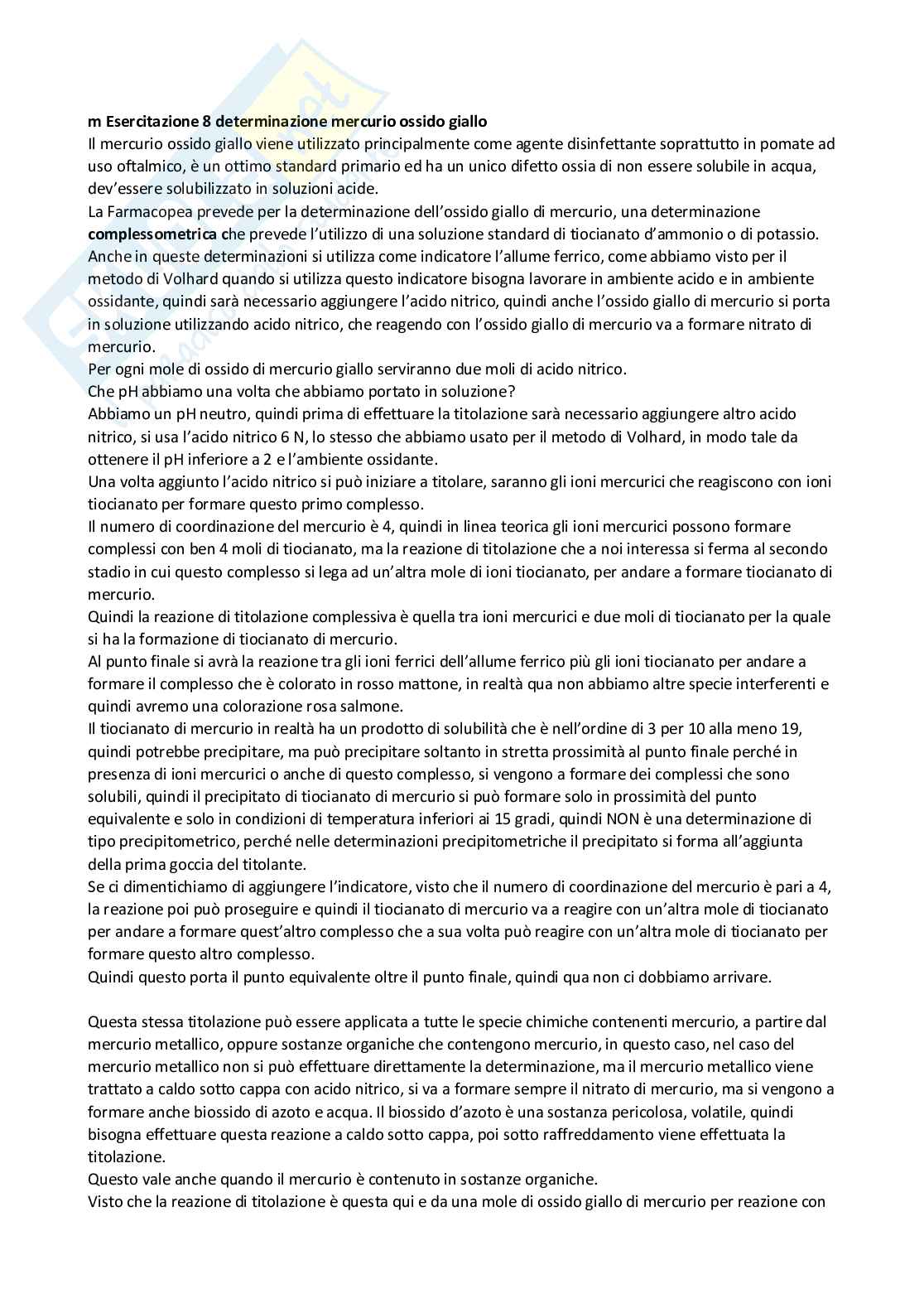 Analisi dei medicinali 1 - parte 4 di 5 Pag. 16