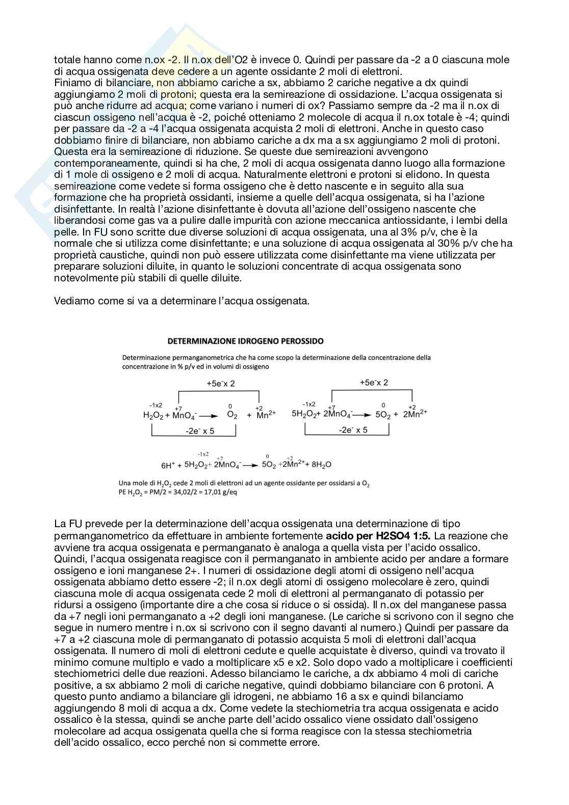 Analisi dei medicinali 1 - parte 4 di 5 Pag. 31