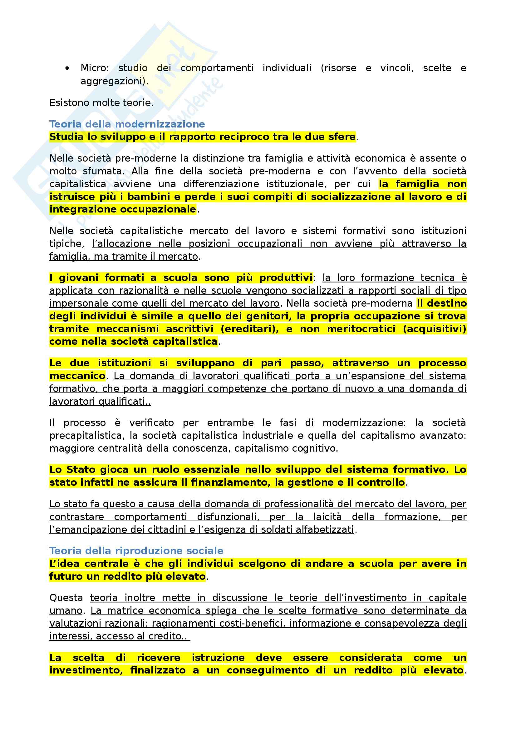 Sociologia - Appunti Pag. 51