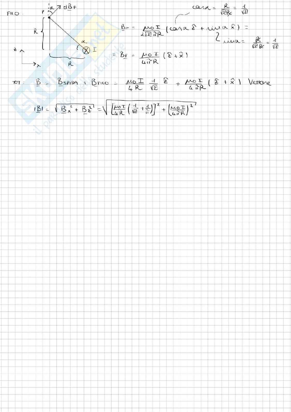 Prove di esame dal 2020 al 2023 svolte di Fisica 2 Pag. 2
