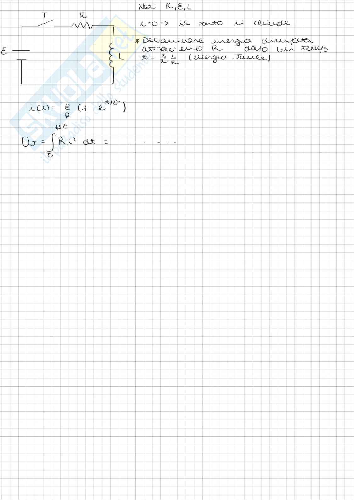 Prove di esame dal 2020 al 2023 svolte di Fisica 2 Pag. 21