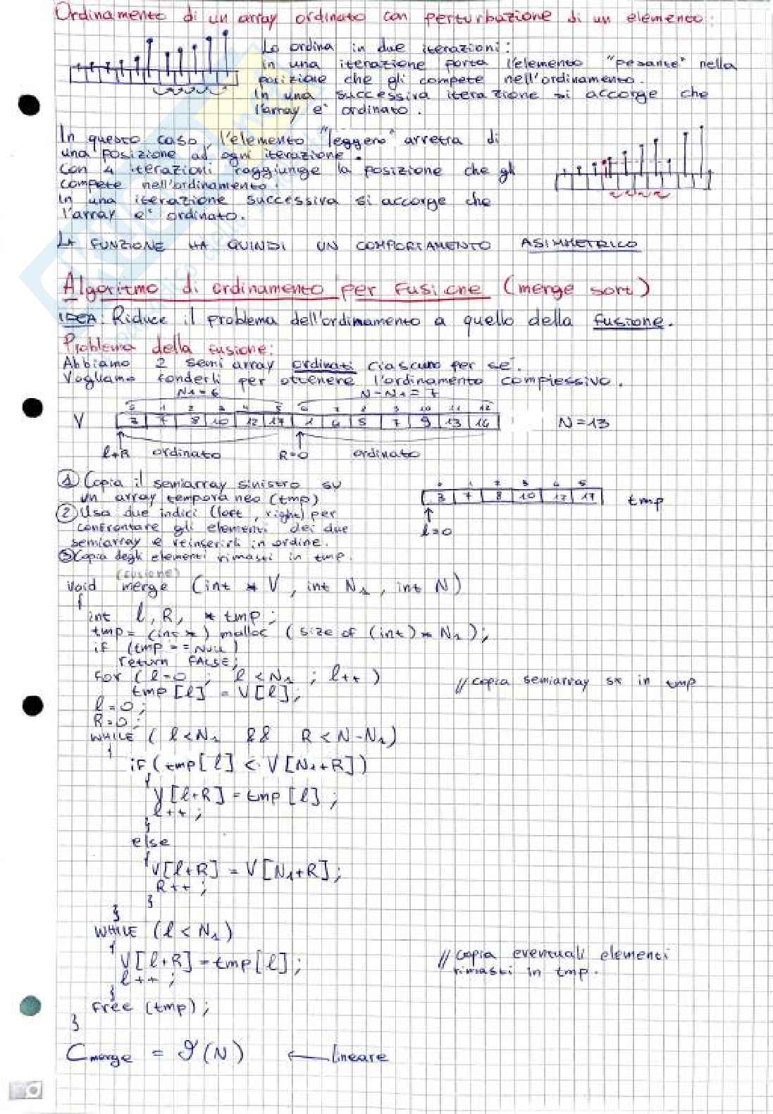 Appunti Fondamenti di Informatica + Esercizi svolti e codifica   Pag. 61