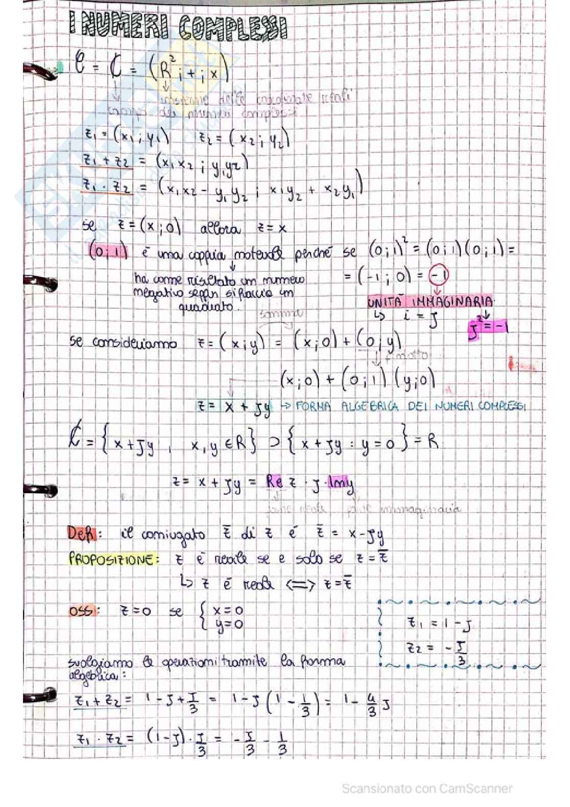 Analisi matematica 1 Pag. 1