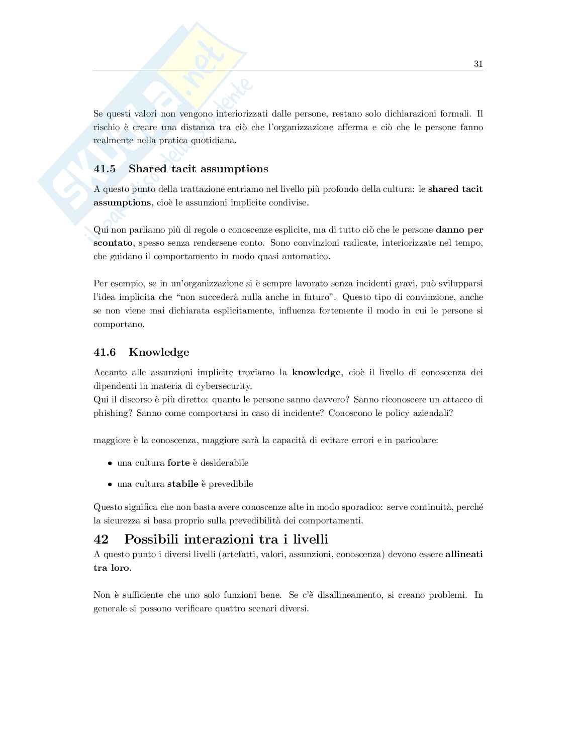 Appunti Organizational science - parte 2 Pag. 1