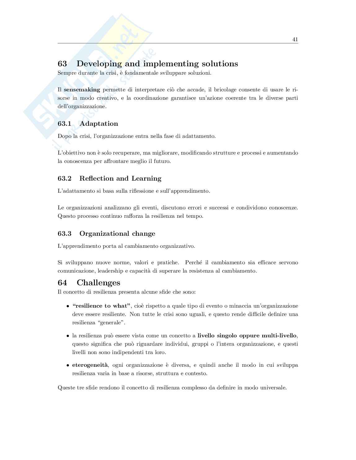 Appunti Organizational science - parte 2 Pag. 11