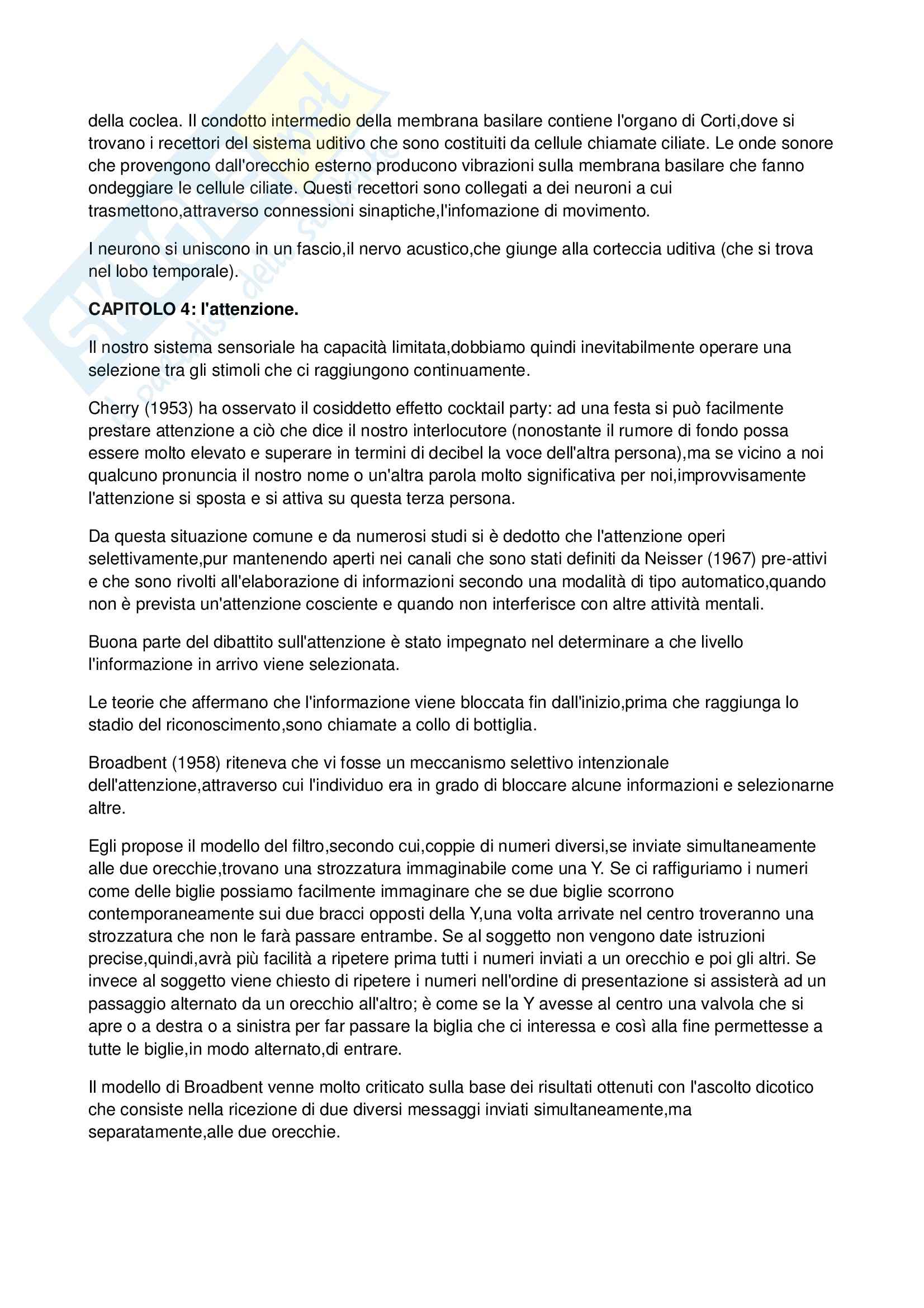 Riassunto Esame Psicologia Delle Arti Prof Indefinito Libro Consigliato La Psicologia Della Percezione Mastandrea