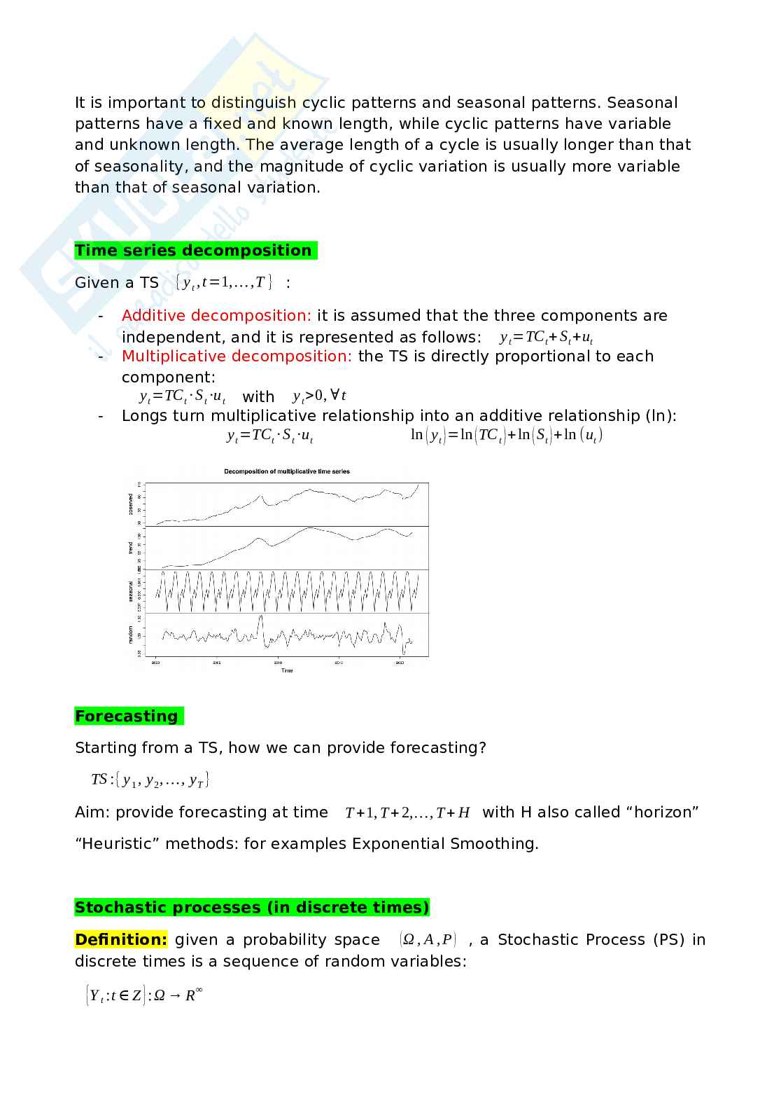 Appunti Statistics for experiment in inglese  Pag. 2