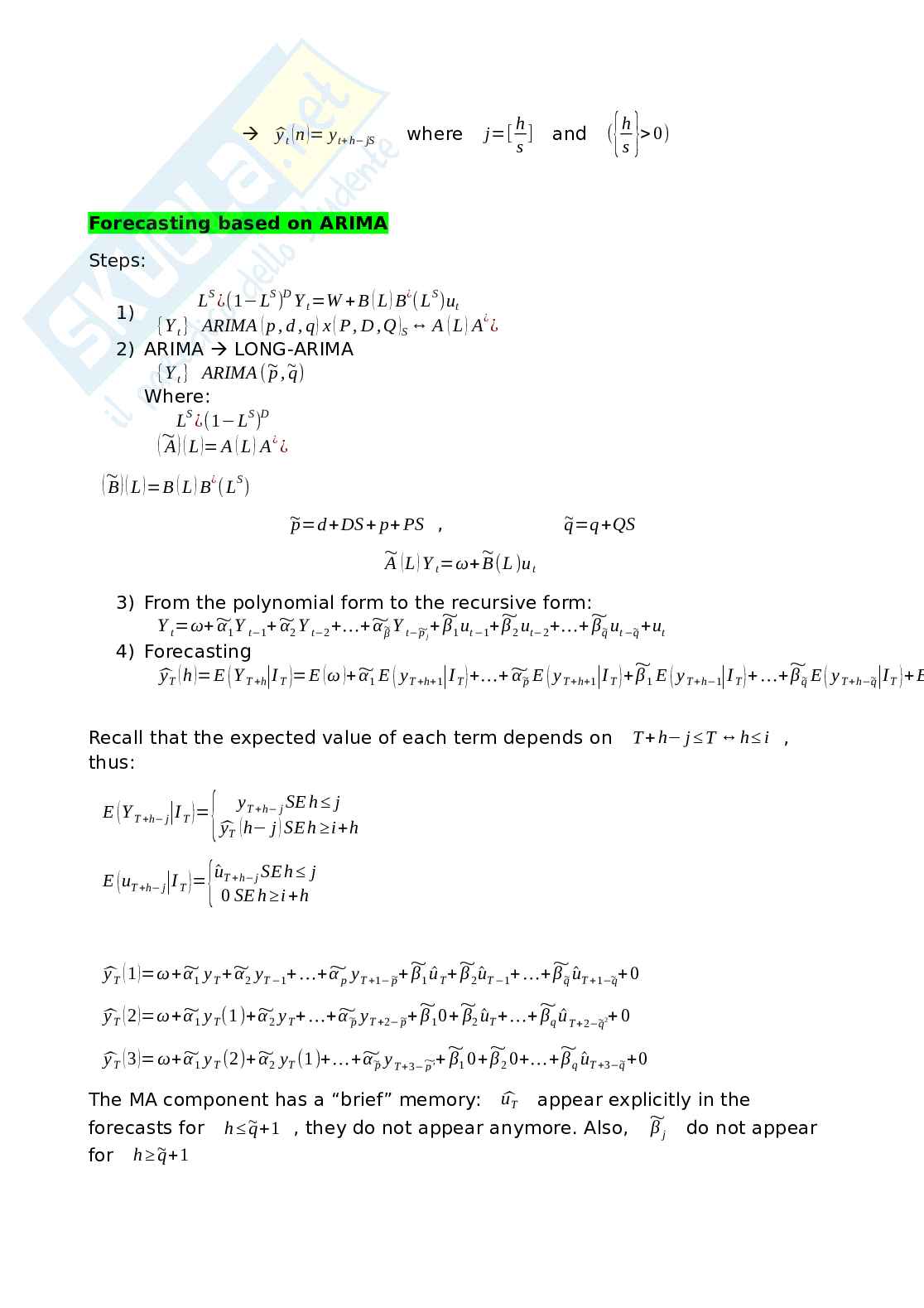 Appunti Statistics for experiment in inglese  Pag. 36