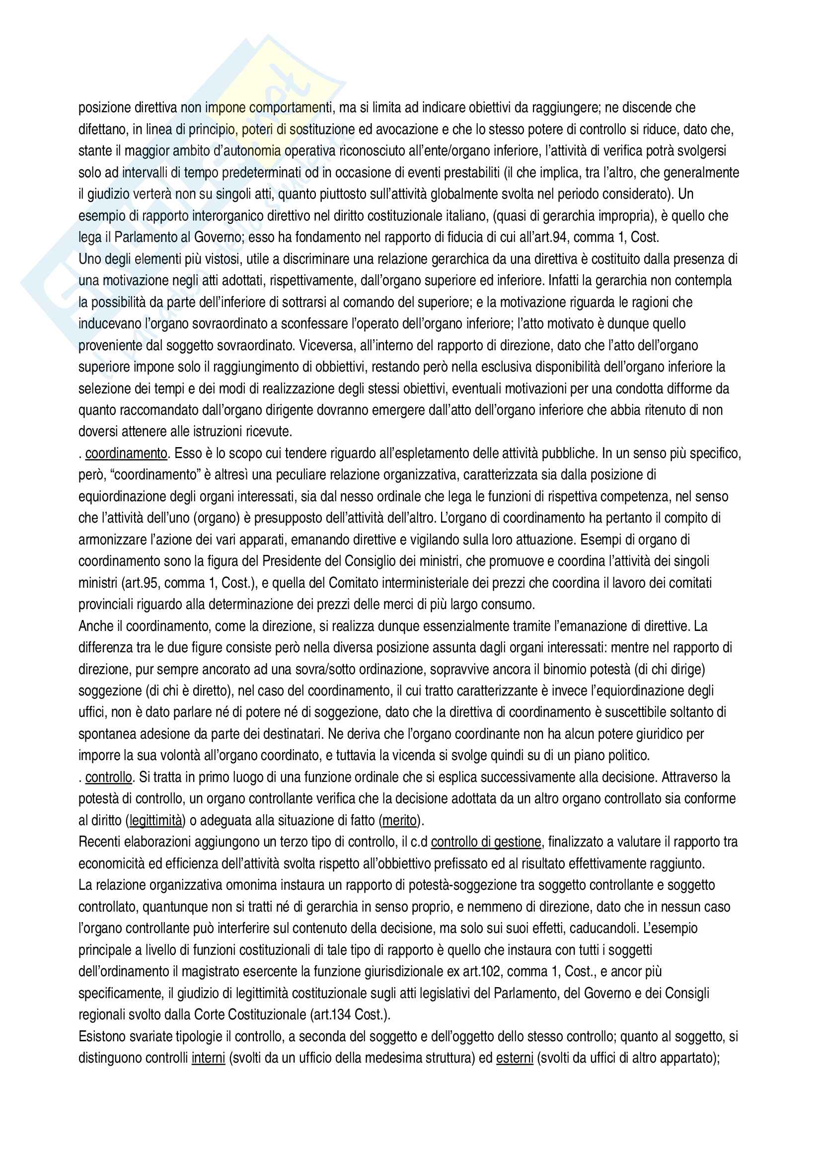 Riassunto esame diritto costituzionale, Vignudelli, libro consigliato Diritto costituzionale, Giappichelli editore Pag. 101
