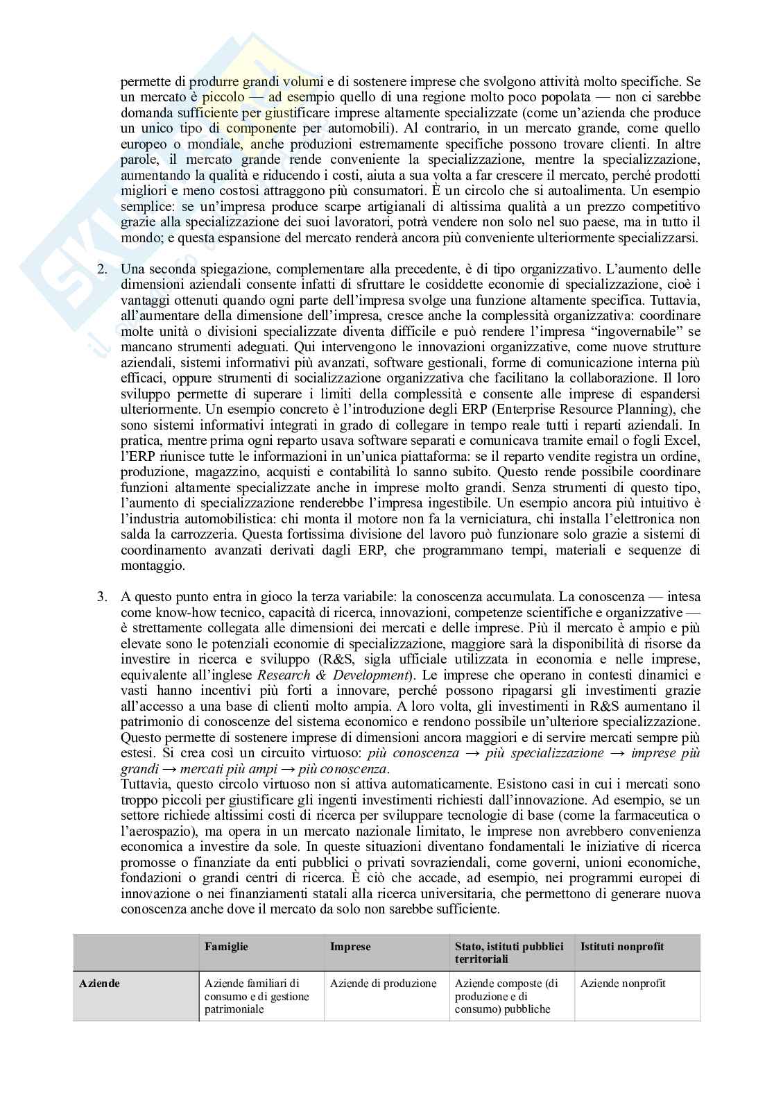 Riassunto esame Economia aziendale, Prof. Baldissera Annalisa, libro consigliato Corso di economia aziendale, Airoldi, Brunetti, Coda Pag. 26