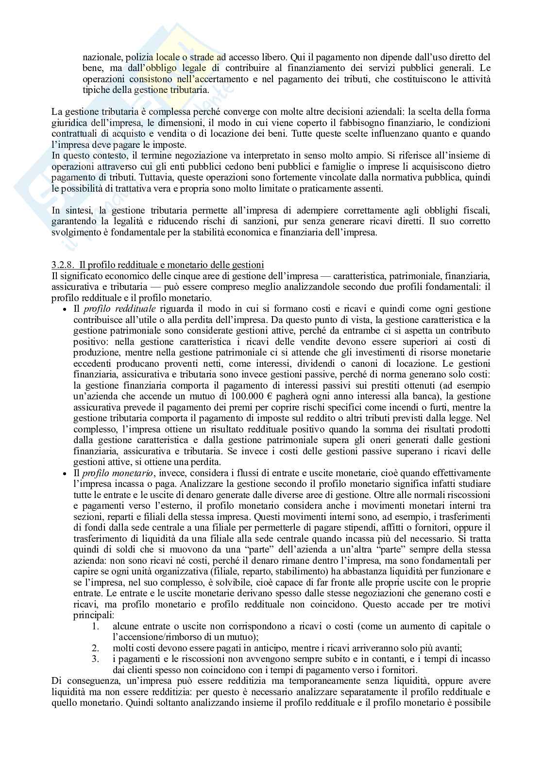 Riassunto esame Economia aziendale, Prof. Baldissera Annalisa, libro consigliato Corso di economia aziendale, Airoldi, Brunetti, Coda Pag. 36