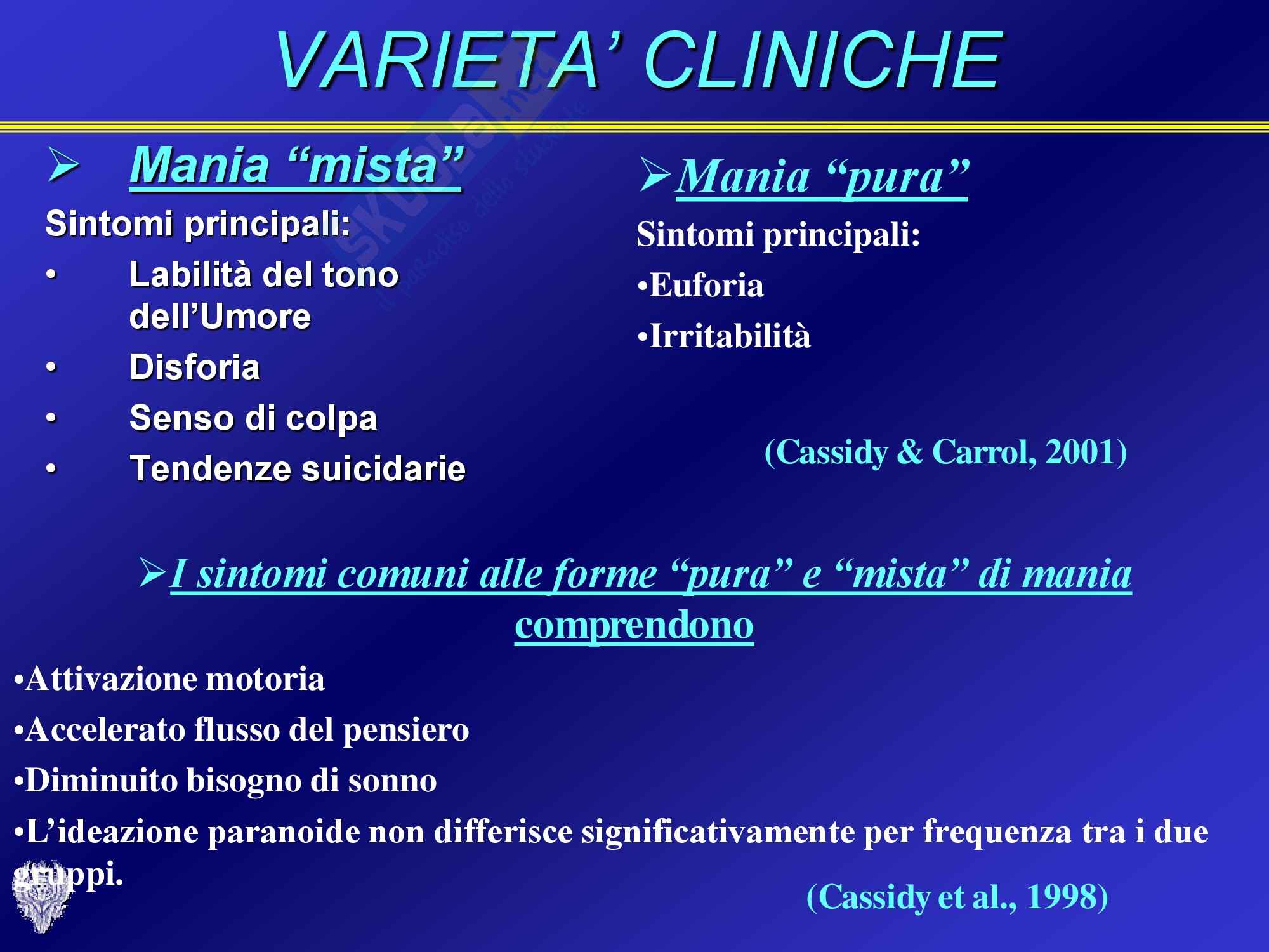 Psichiatria - disturbo bipolare Pag. 26