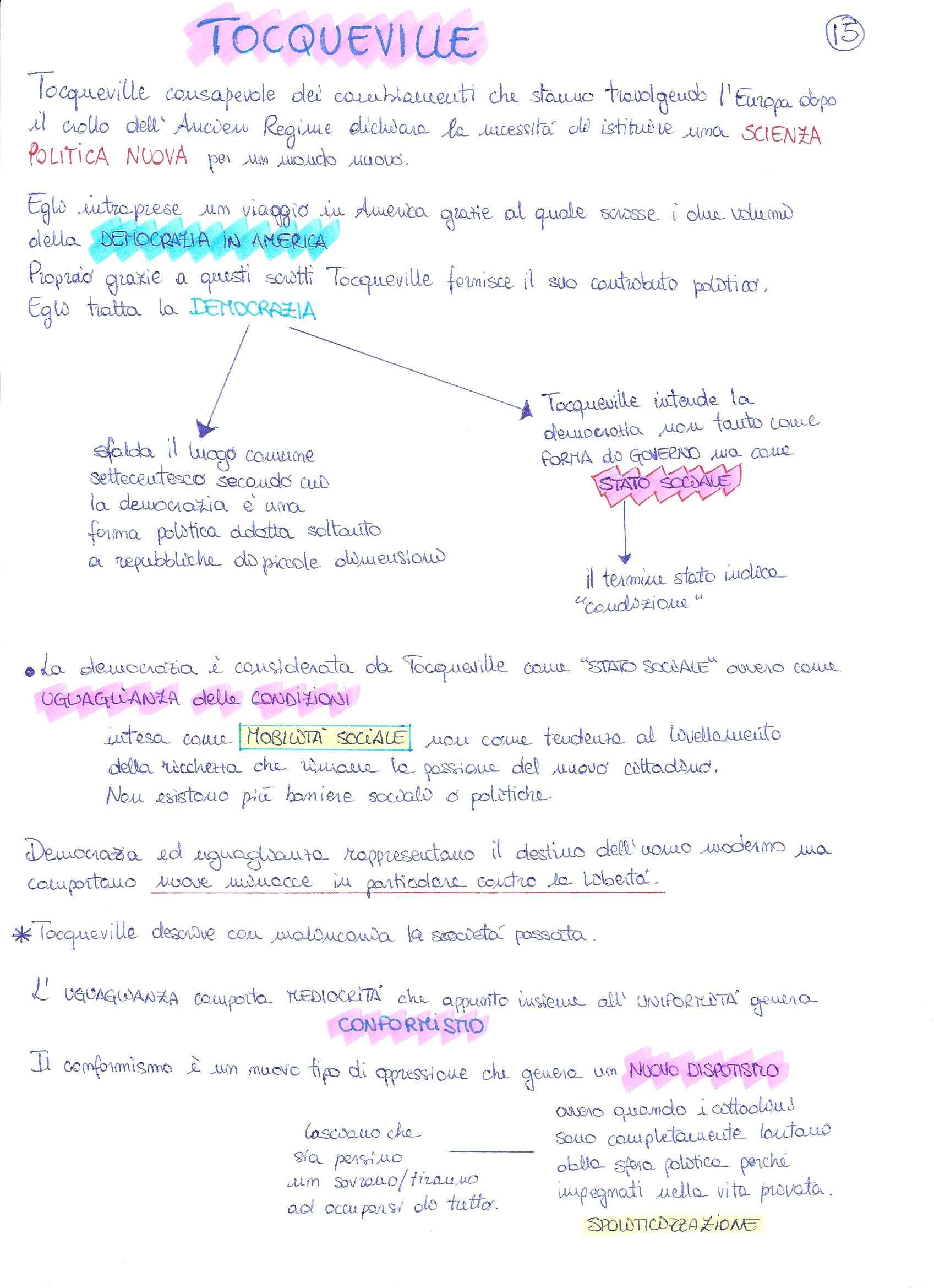 Riassunto esame Storia delle Istituzioni politiche, prof. Crivellin, libro consigliato Manuale di storia del pensiero politico, Galli Pag. 26