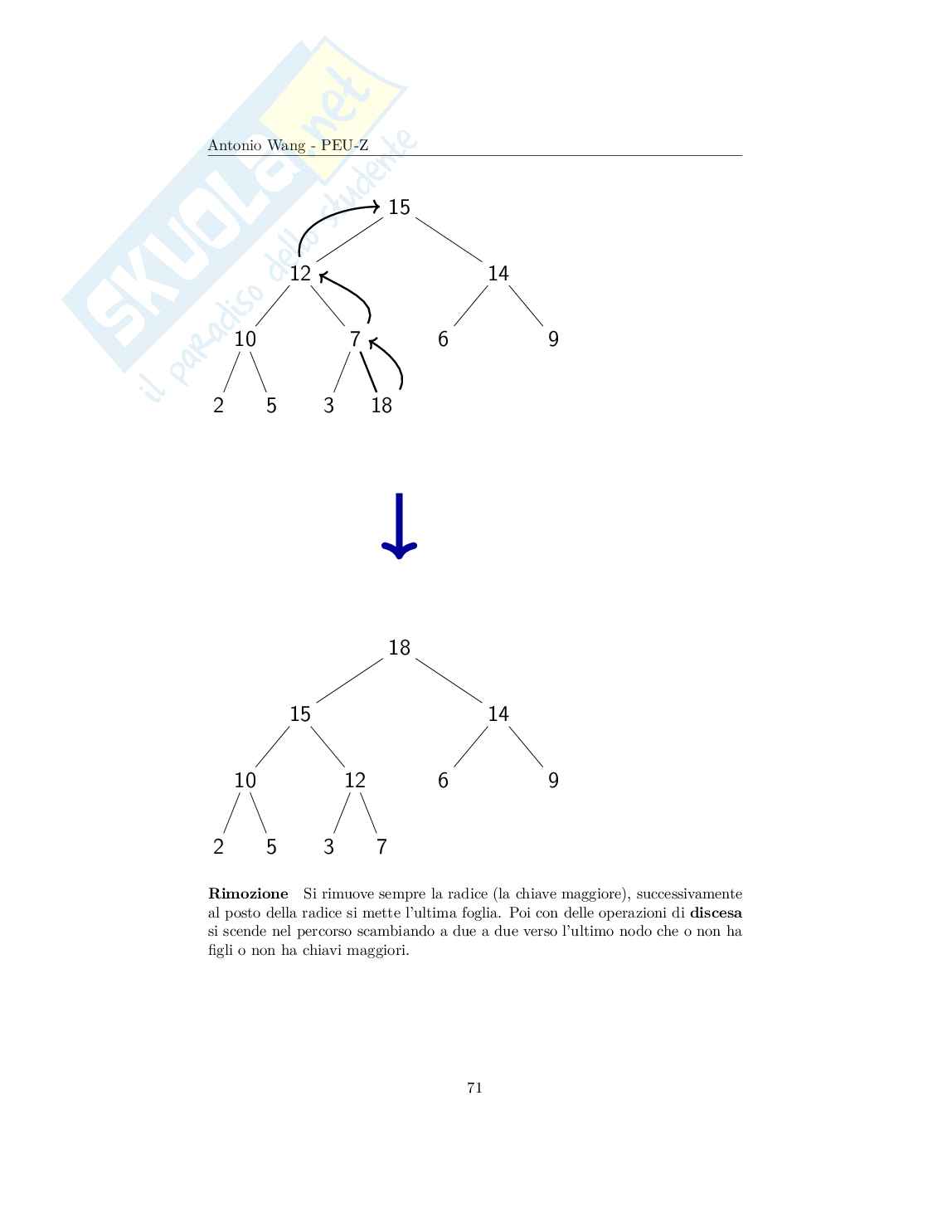 Programmazione e strutture dati – Appunti completi (algoritmi) di Programmazione C Pag. 71