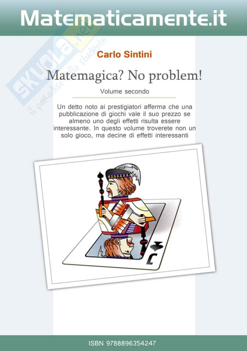 Matemagica? No problem! Volume 2 (ebook) Pag. 1