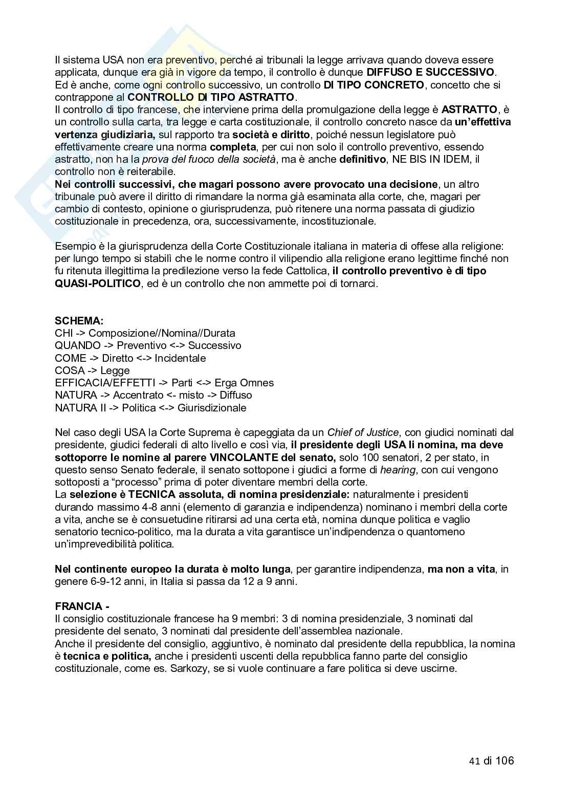 Appunti di Diritto Costituzionale Comparato ed Europeo Pag. 41