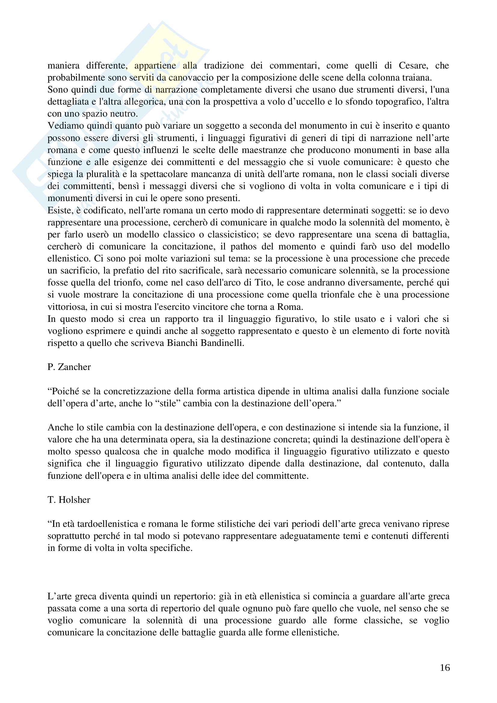Problemi di definizione di arte romana, magistrale Pag. 16