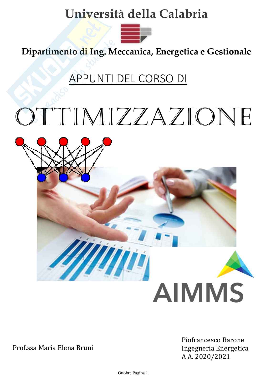 Ottimizzazione Pag. 1