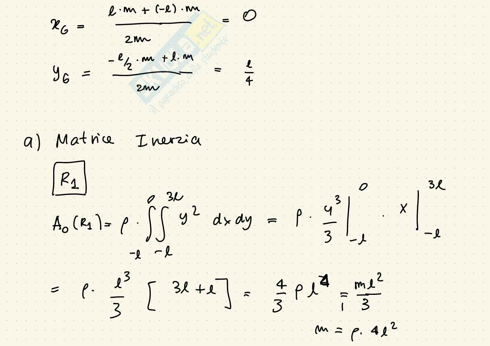 Esercitazione di Meccanica razionale Pag. 11