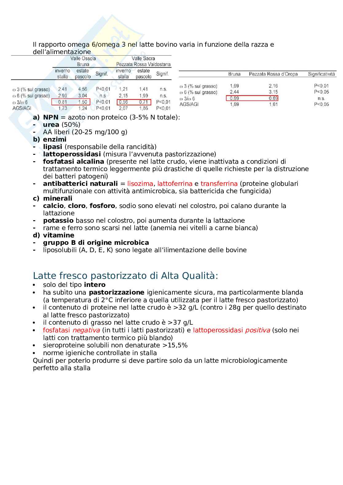 Elementi di biologia e produzioni primarie (parte 2) Pag. 46
