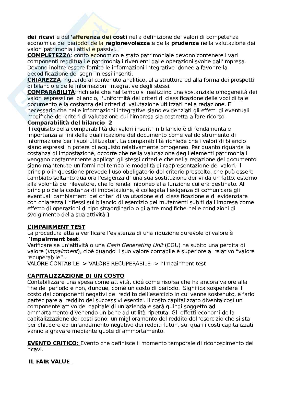 Concetti chiave Contabilità e bilancio Pag. 6