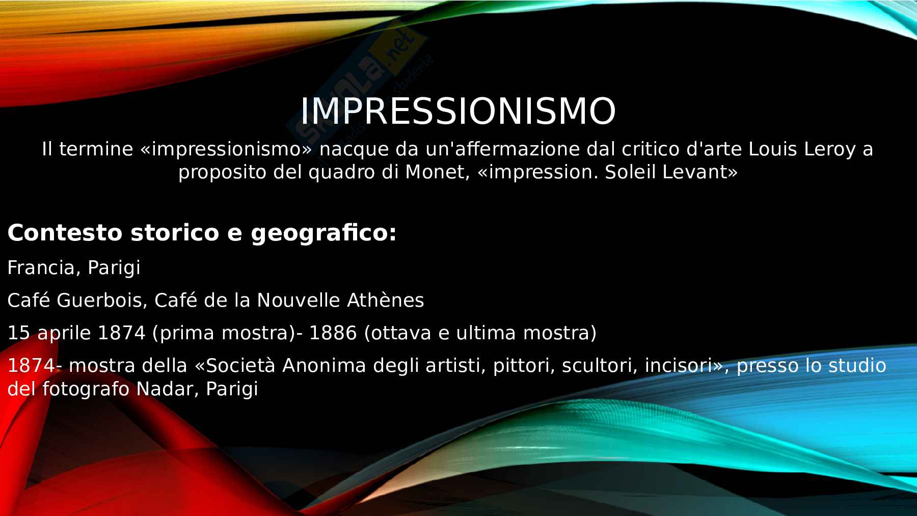 Esame Movimenti artistici Pag. 2