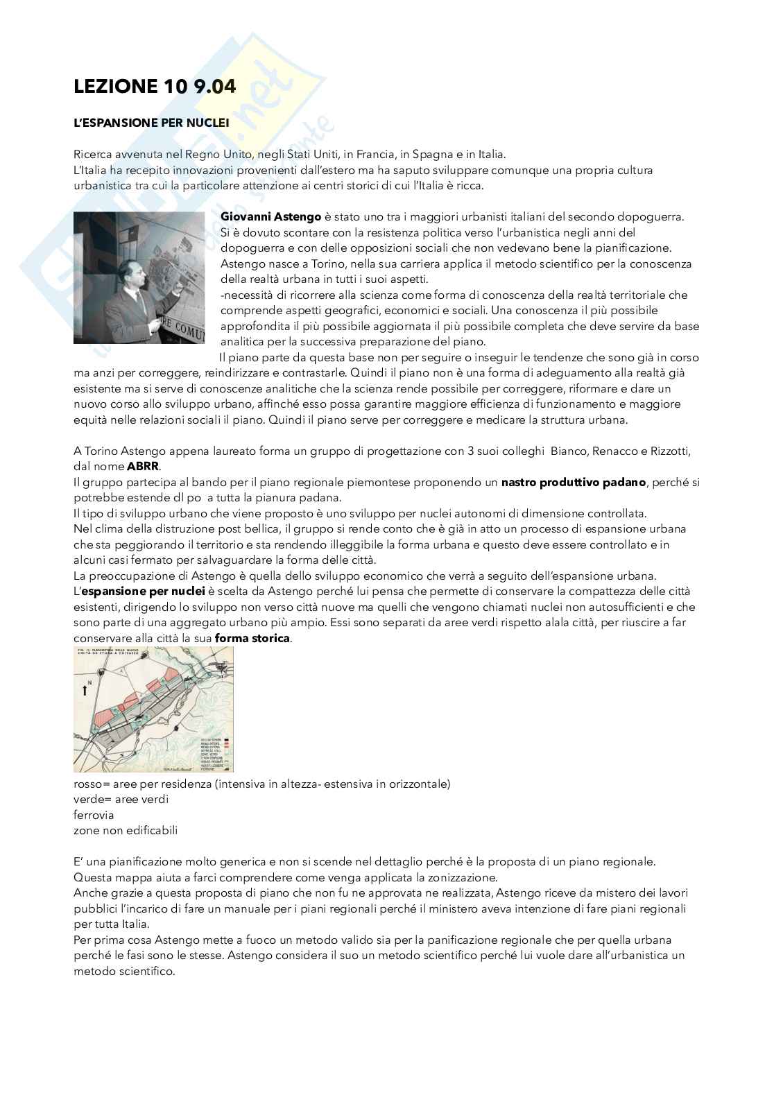 Riassunto esame Urbanistica, Prof. Gaeta Luca, libro consigliato Il primo libro di Urbanistica, Gaeta Pag. 1