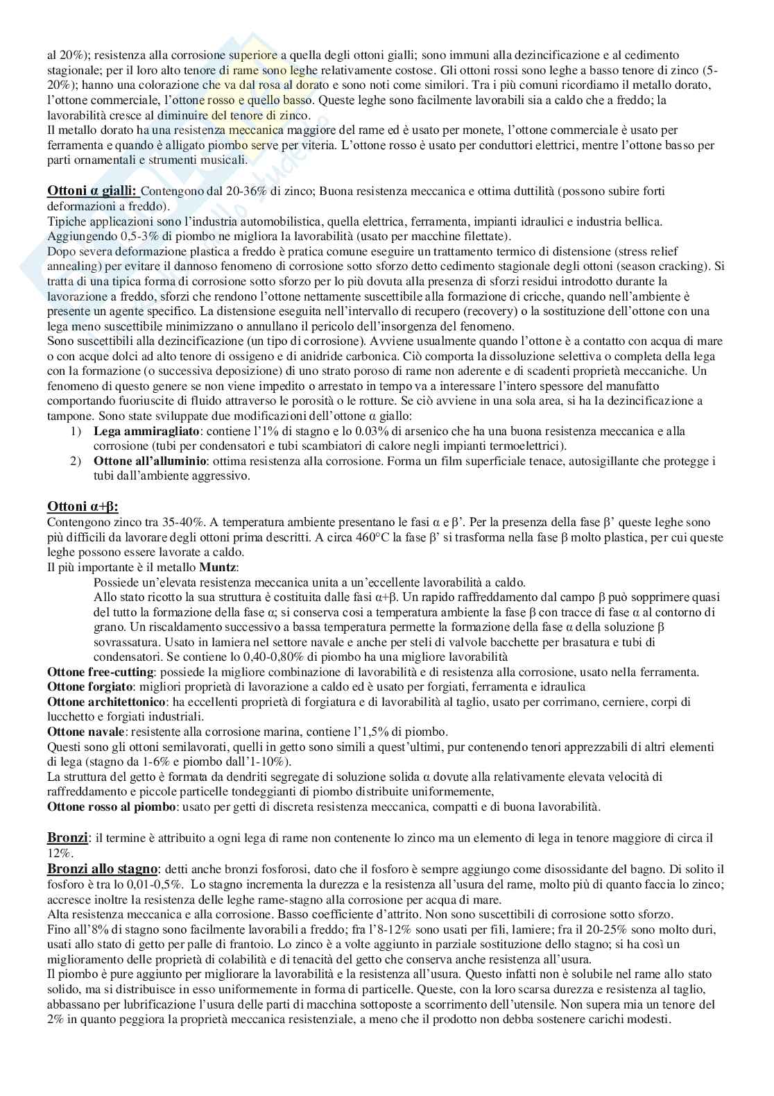 Materiale per l'esame di Scienza e tecnologie dei materiali e materiali per il design Pag. 16