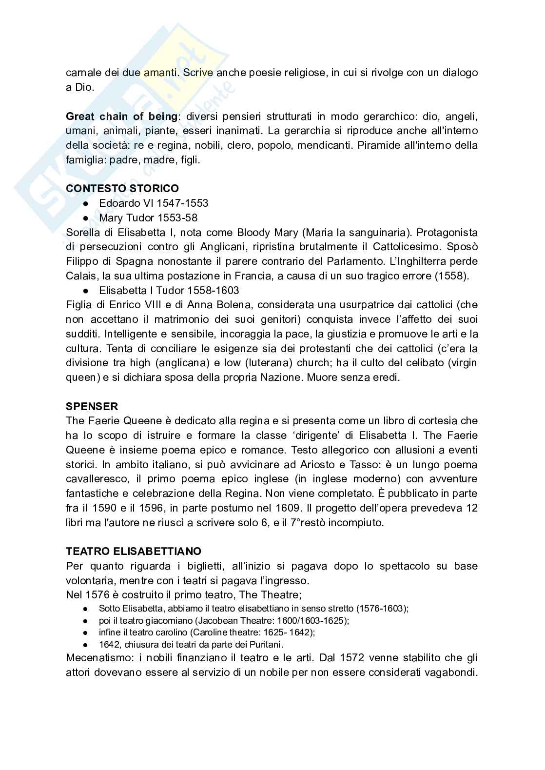 Letteratura inglese B Pag. 6
