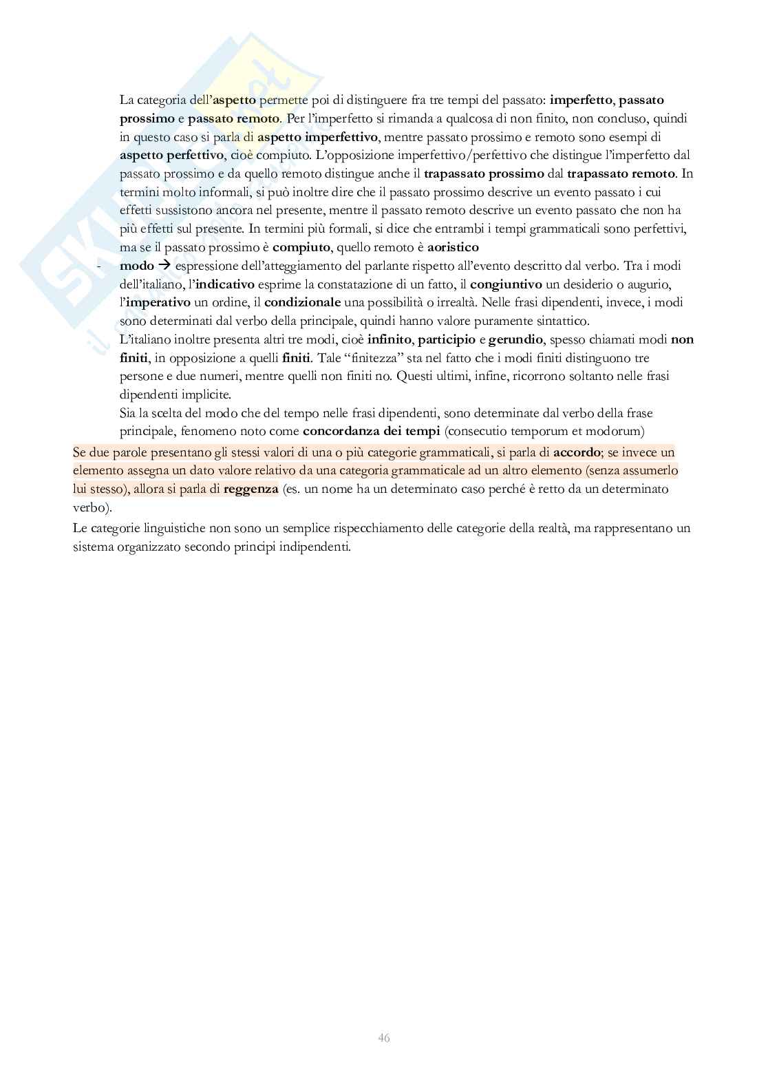 Linguistica generale Pag. 46