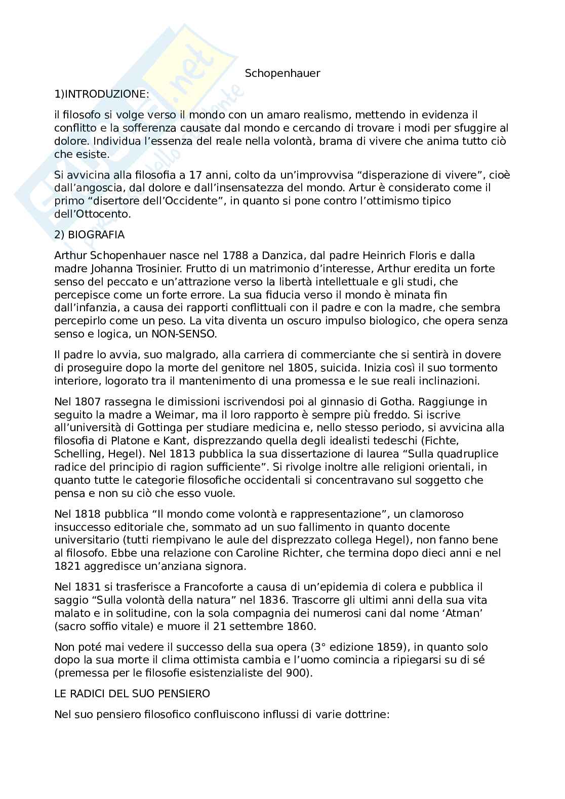 Schopenhauer Pag. 1