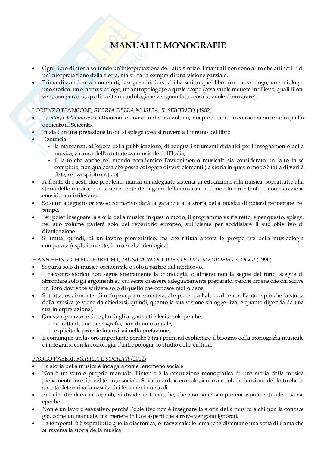 Appunti Metodologie per la didattica di storia della musica Pag. 16