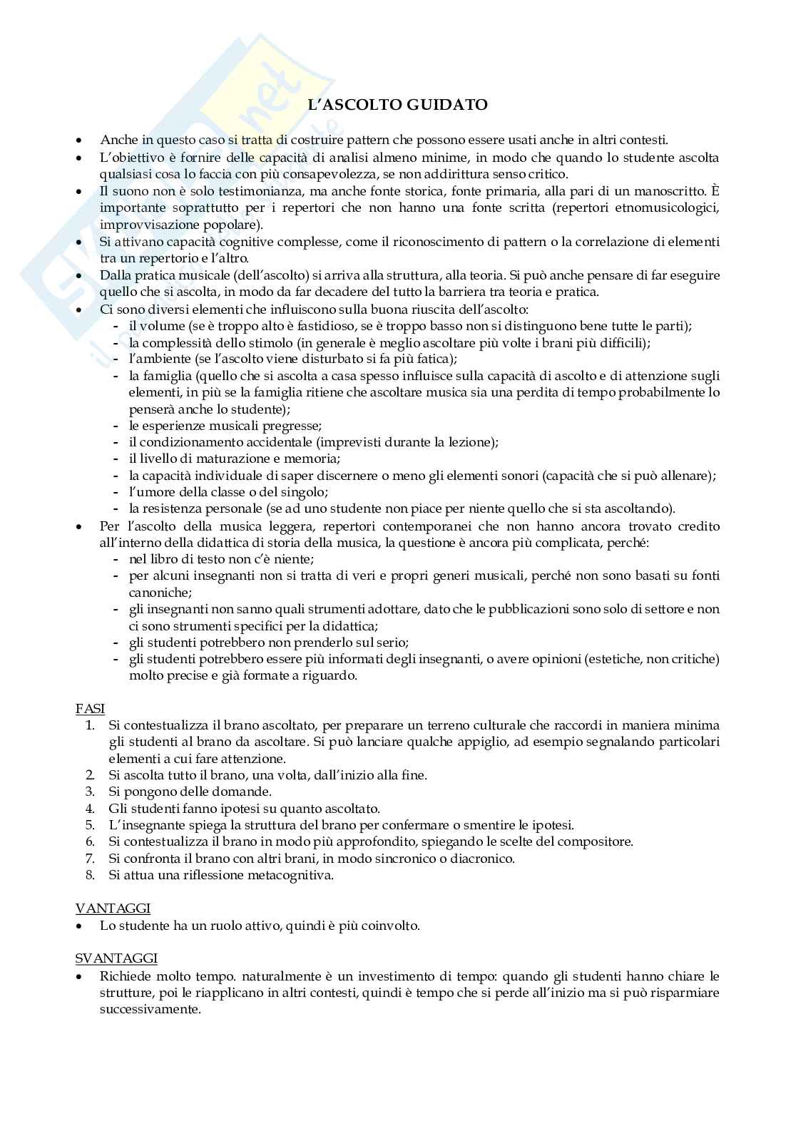 Appunti Metodologie per la didattica di storia della musica Pag. 21