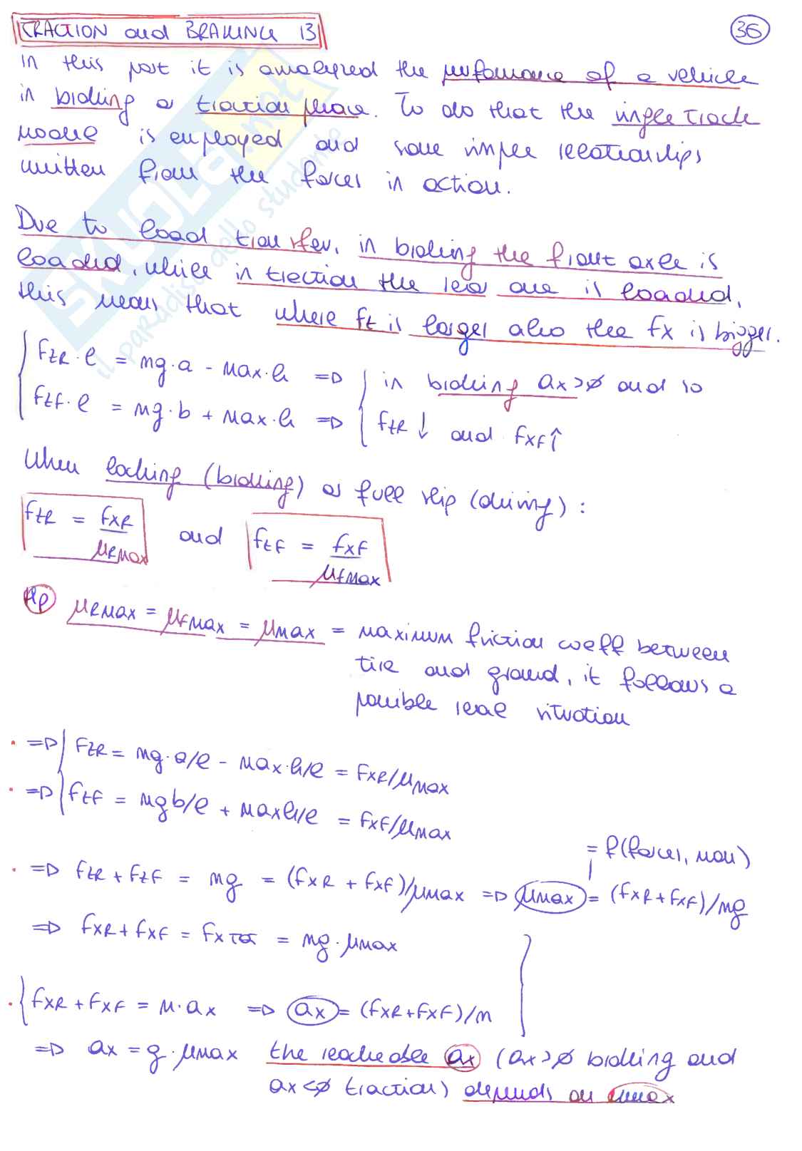 Appunti del Corso Ground Vehicle Engineering A Pag. 66