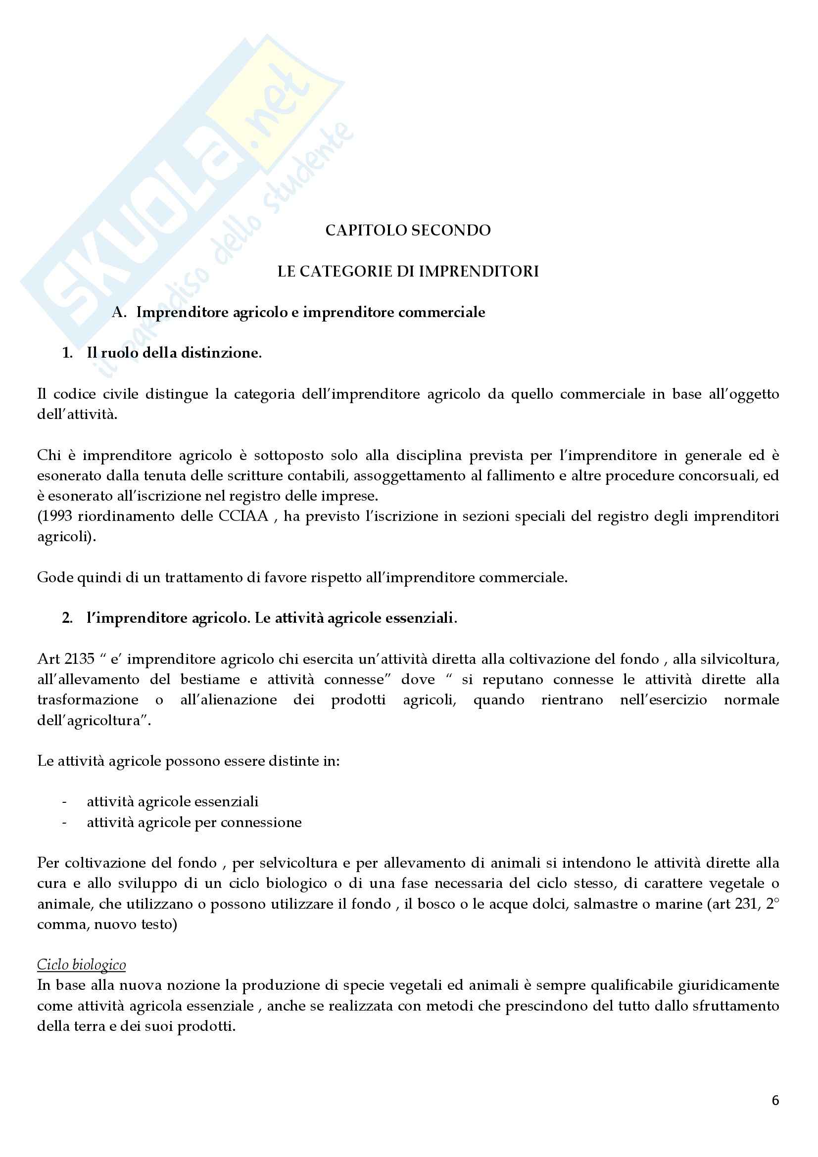 Riassunto esame Diritto Commerciale, prof. Giorgi, libro consigliato Manuale di Diritto Commerciale, Campobasso Pag. 6