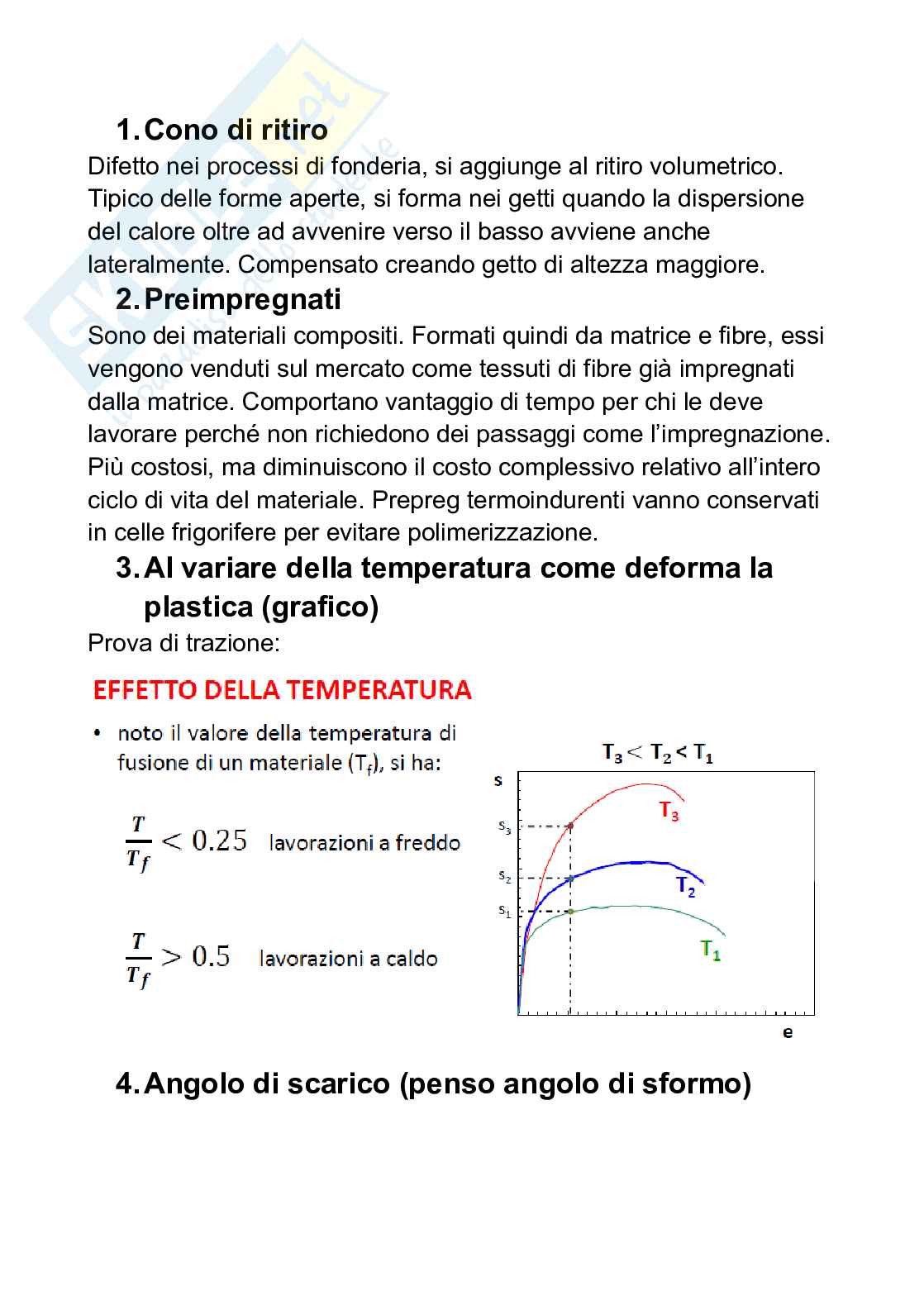 Domande e risposte esame Tecnologie e sistemi di lavorazione Pag. 1