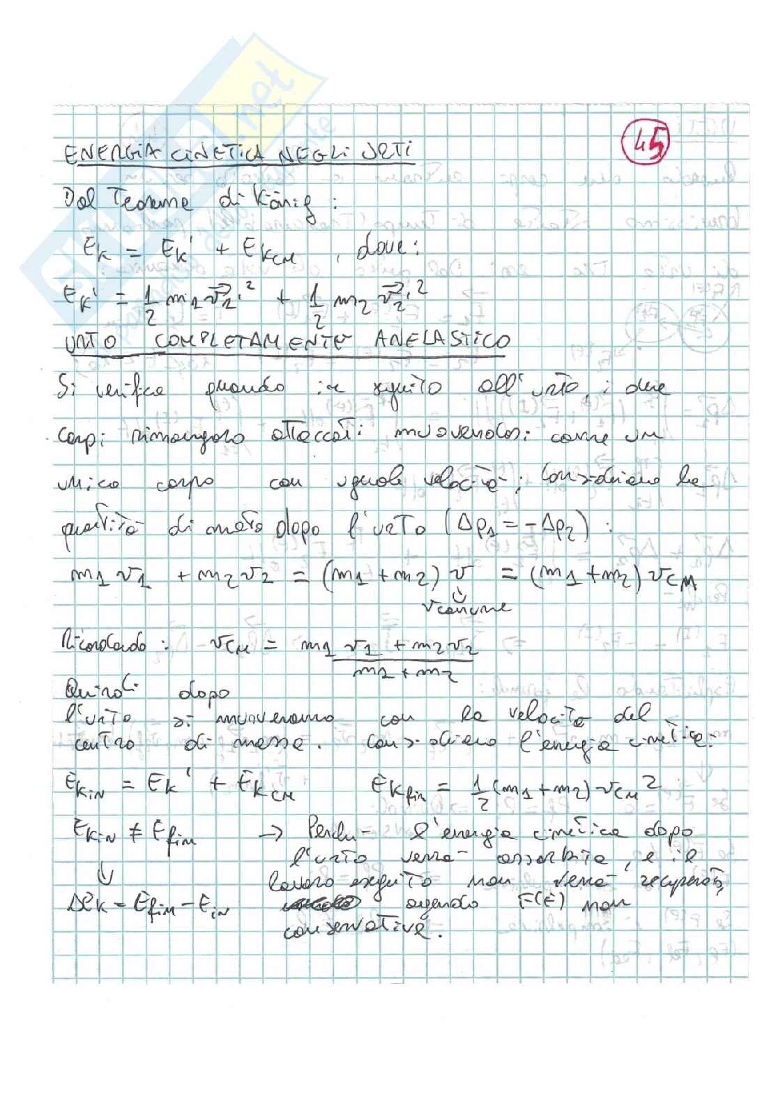 Schemi riassuntivi degli argomenti principali di Fisica 1 Pag. 26