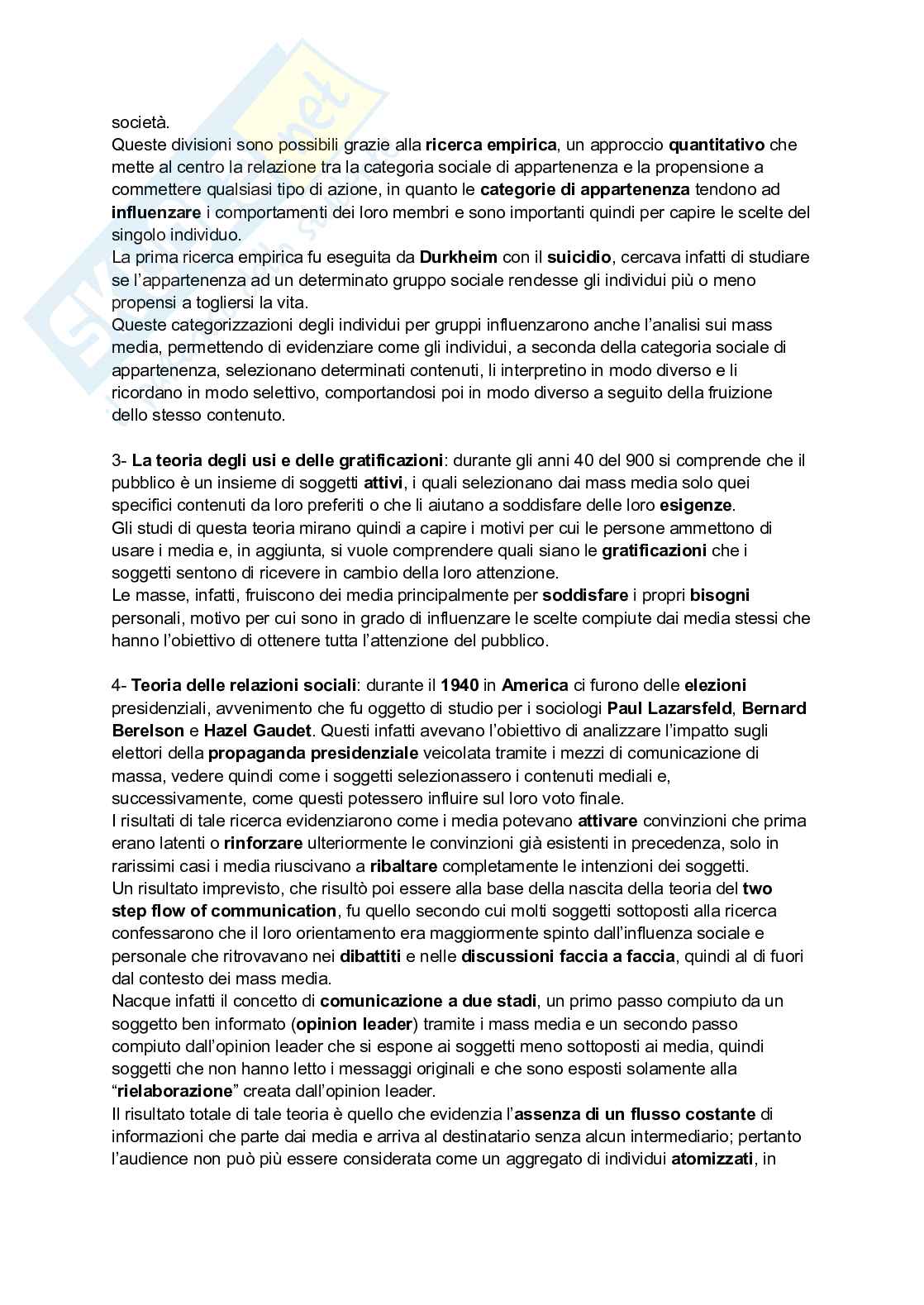 Appunti di Teoria e Tecniche delle Comunicazioni di Massa Pag. 21