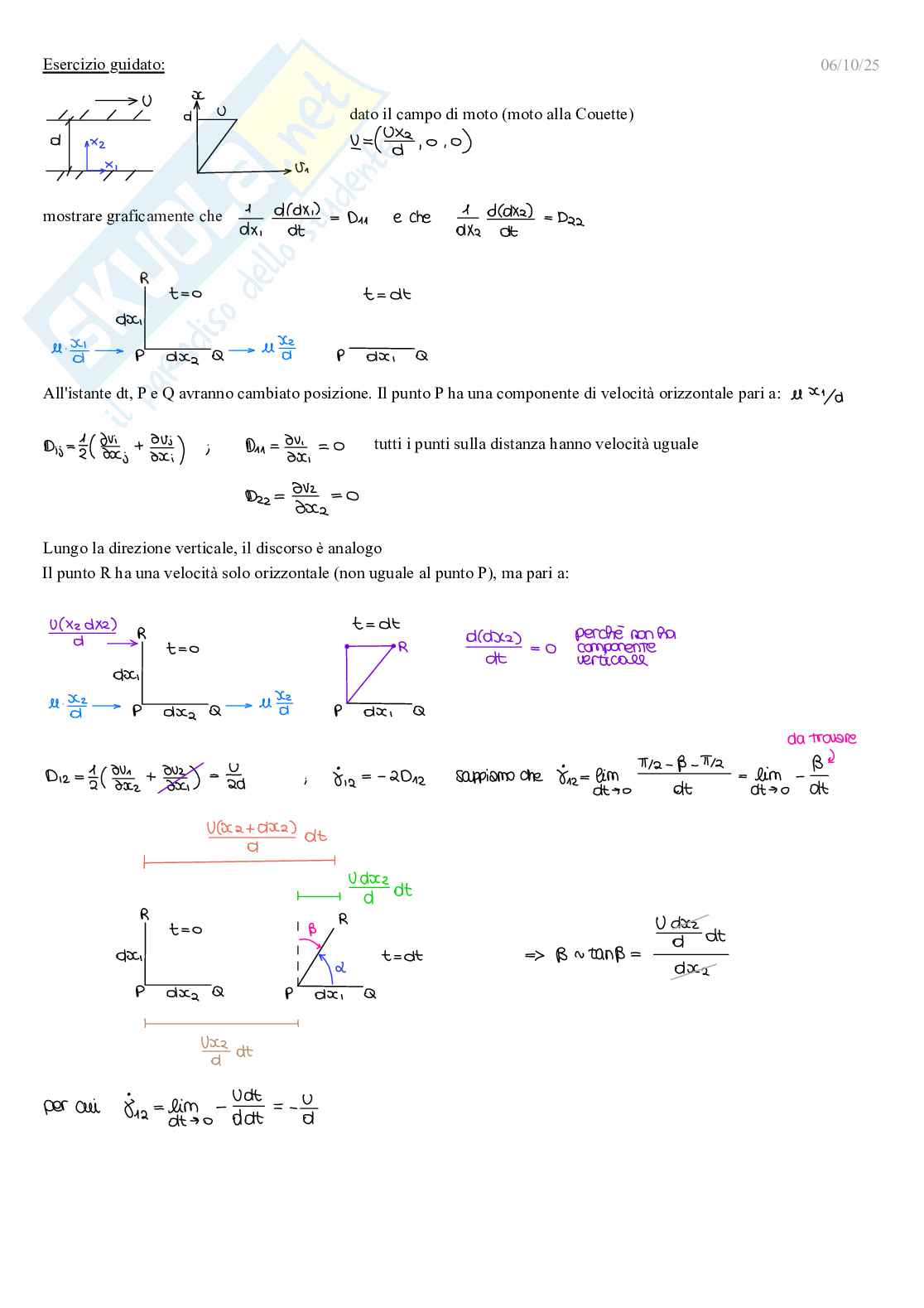 Appunti Idrodinamica 2 (magistrale) - Parte 1 Pag. 11