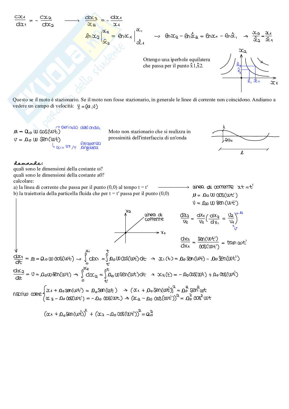 Appunti Idrodinamica 2 (magistrale) - Parte 1 Pag. 6
