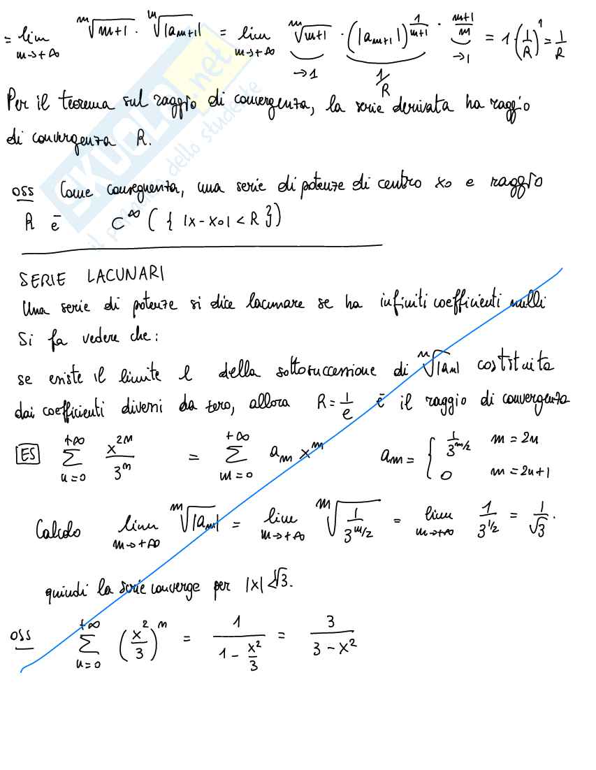 Serie di funzioni Pag. 11