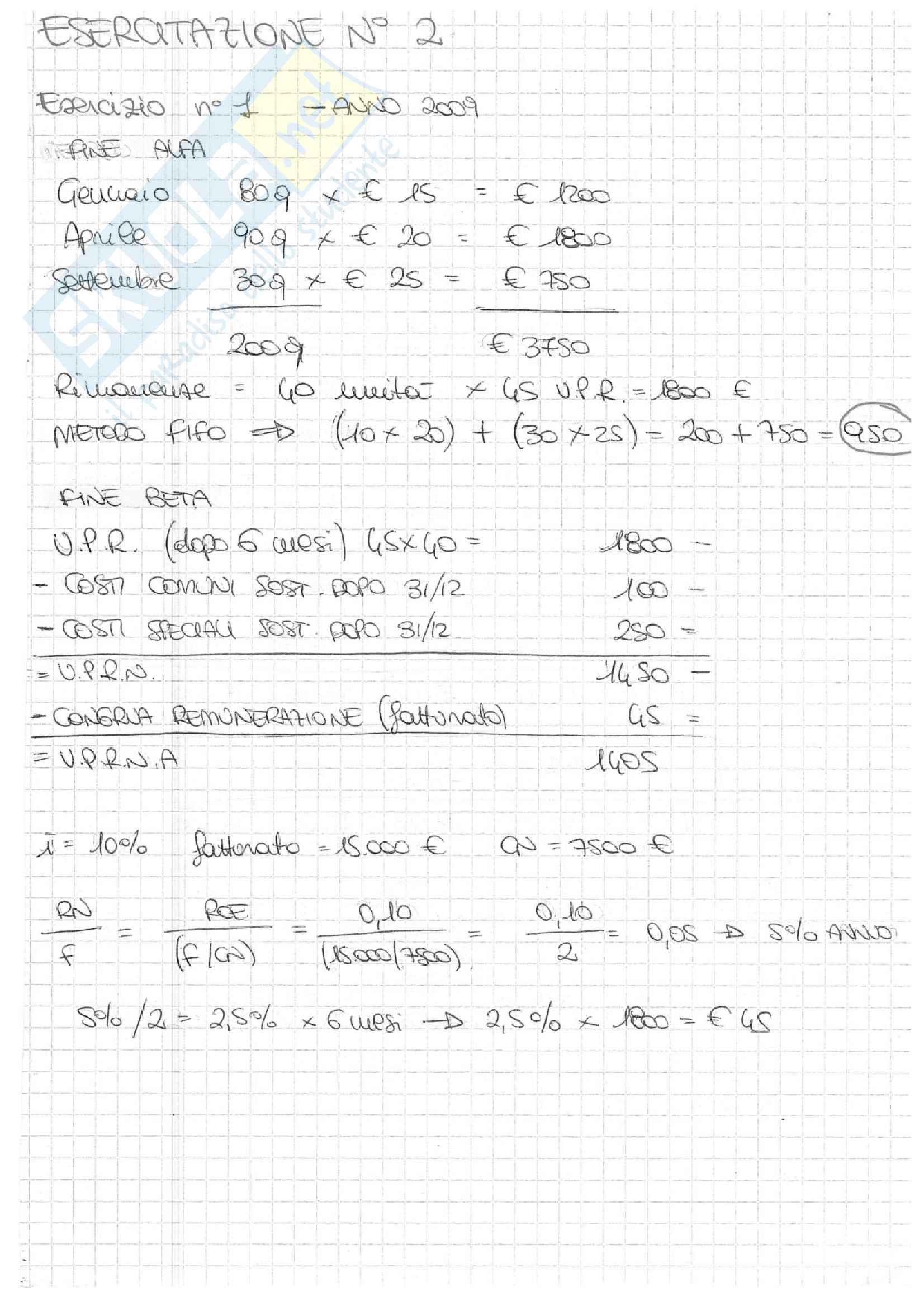 Esercizi bilancio Pag. 11