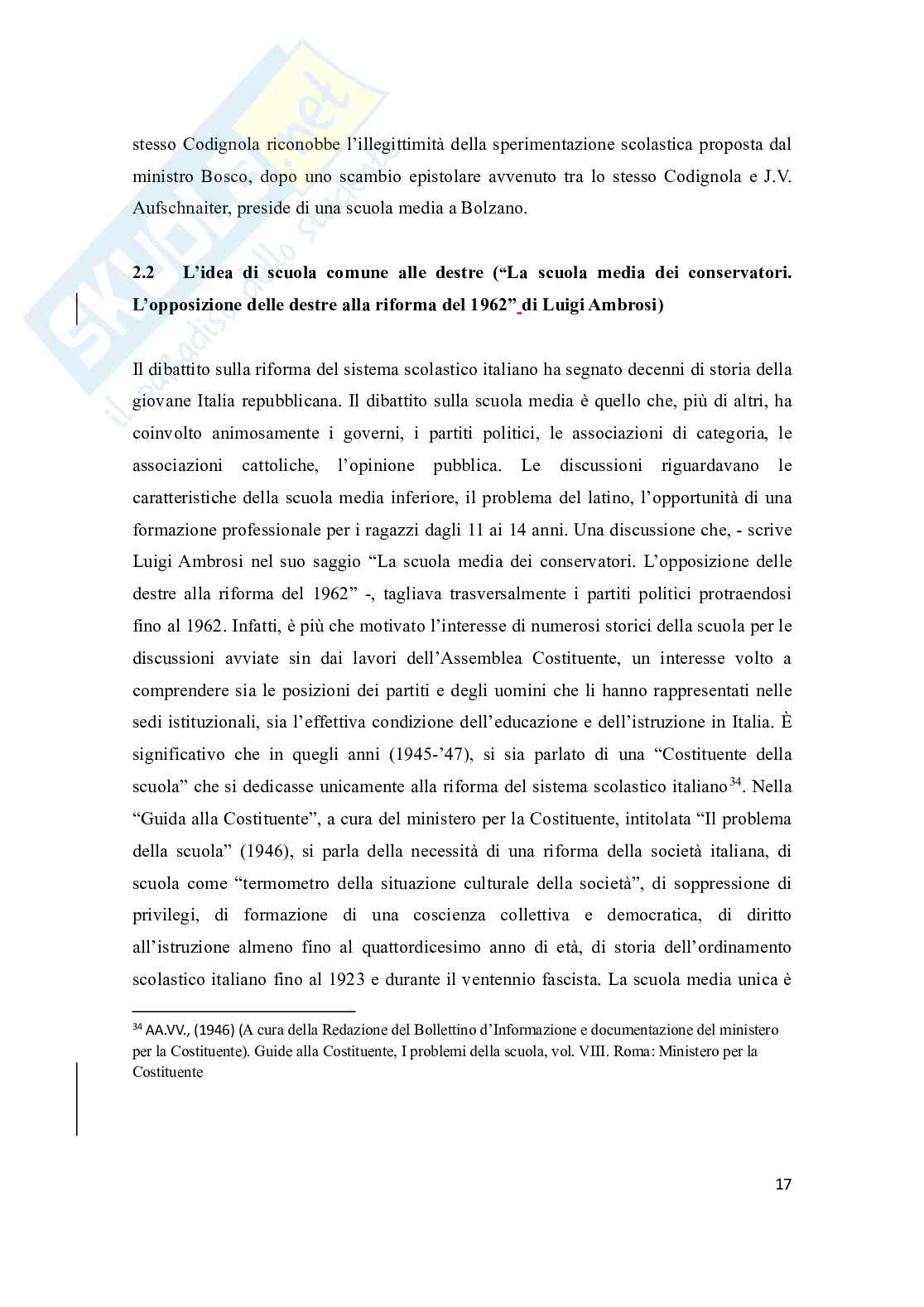  Riforma della scuola media: un laboratorio permanente Pag. 21